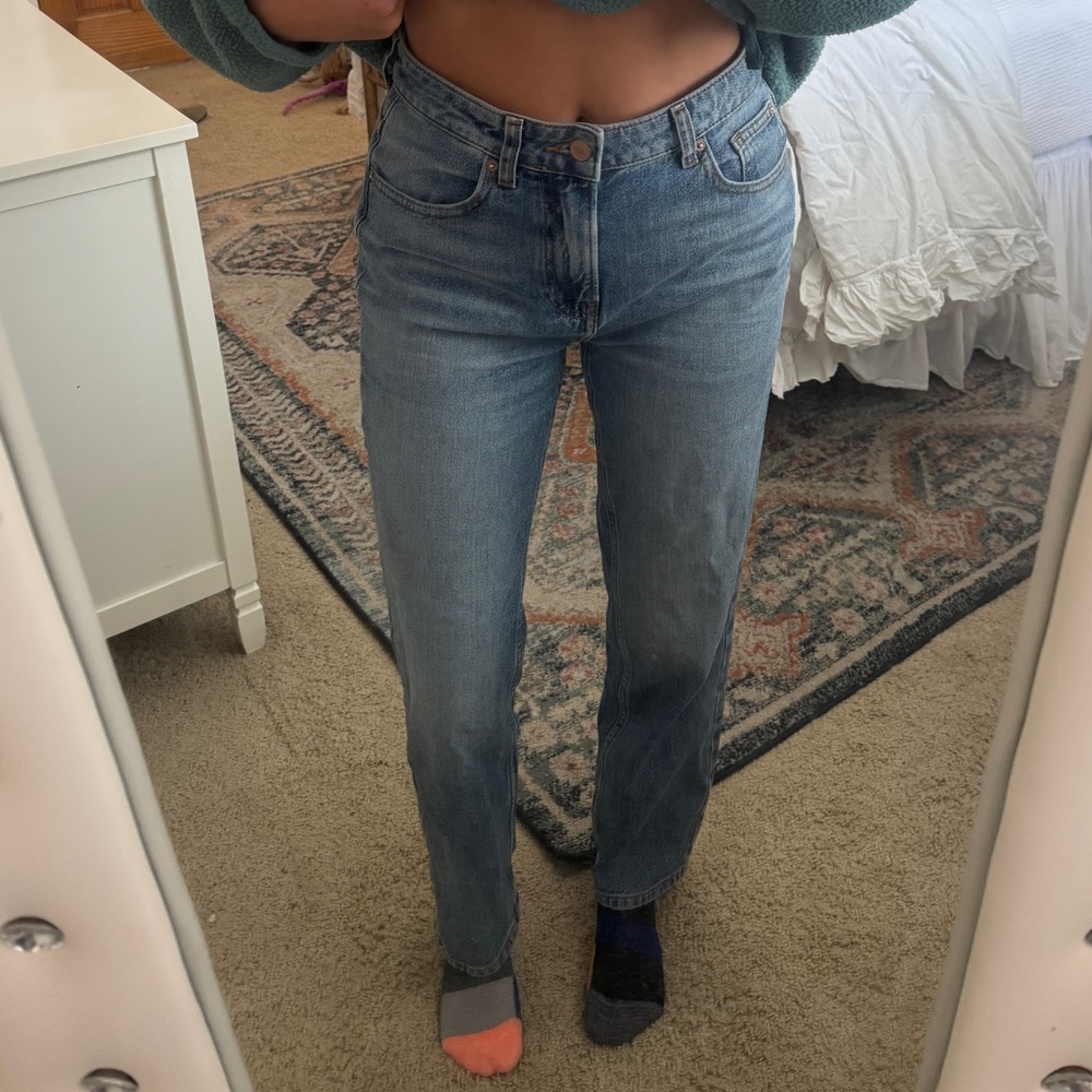 Free People Blue Denim Jeans